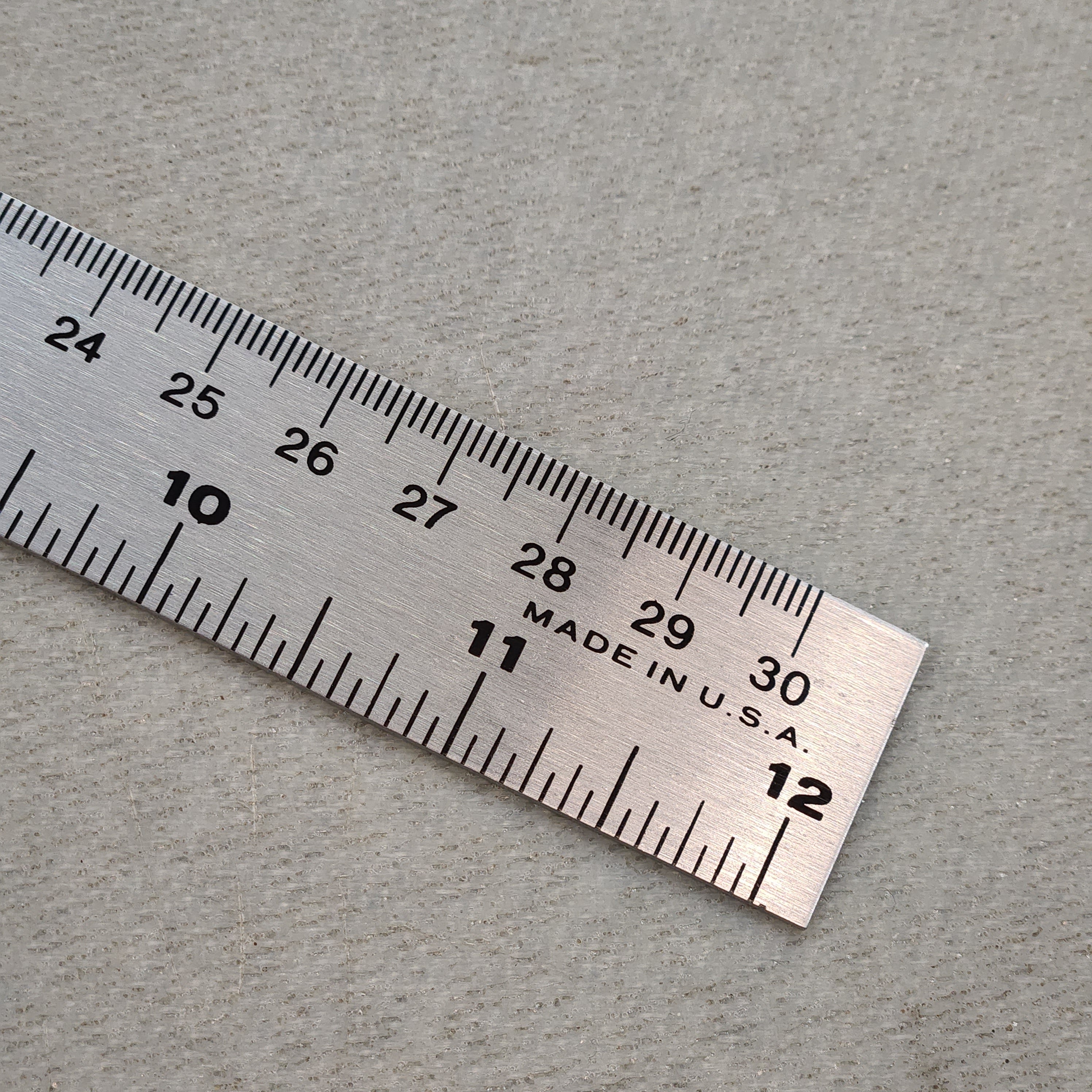 12" Aluminum Ruler