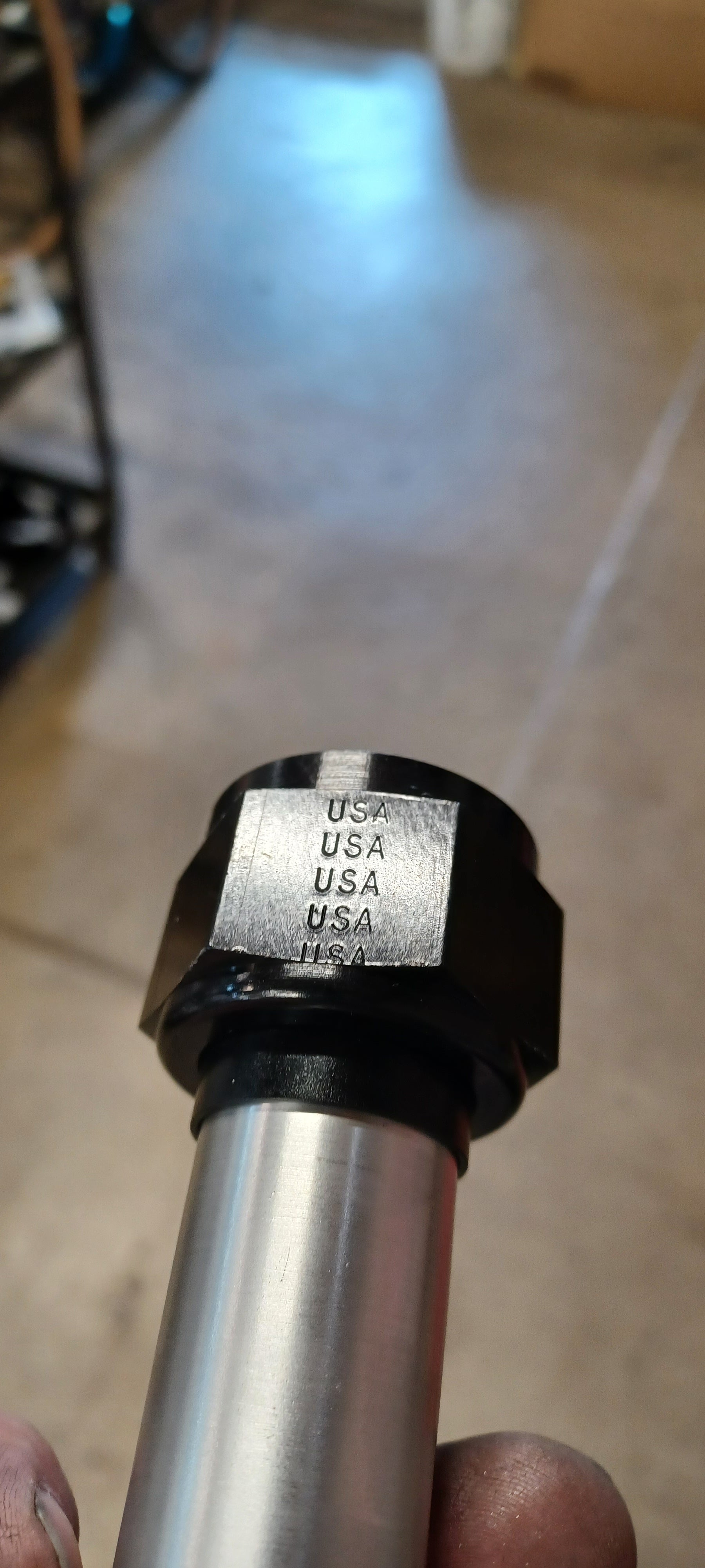 Oil Tank - Oil Inlet Fitting Tube (screw-on)