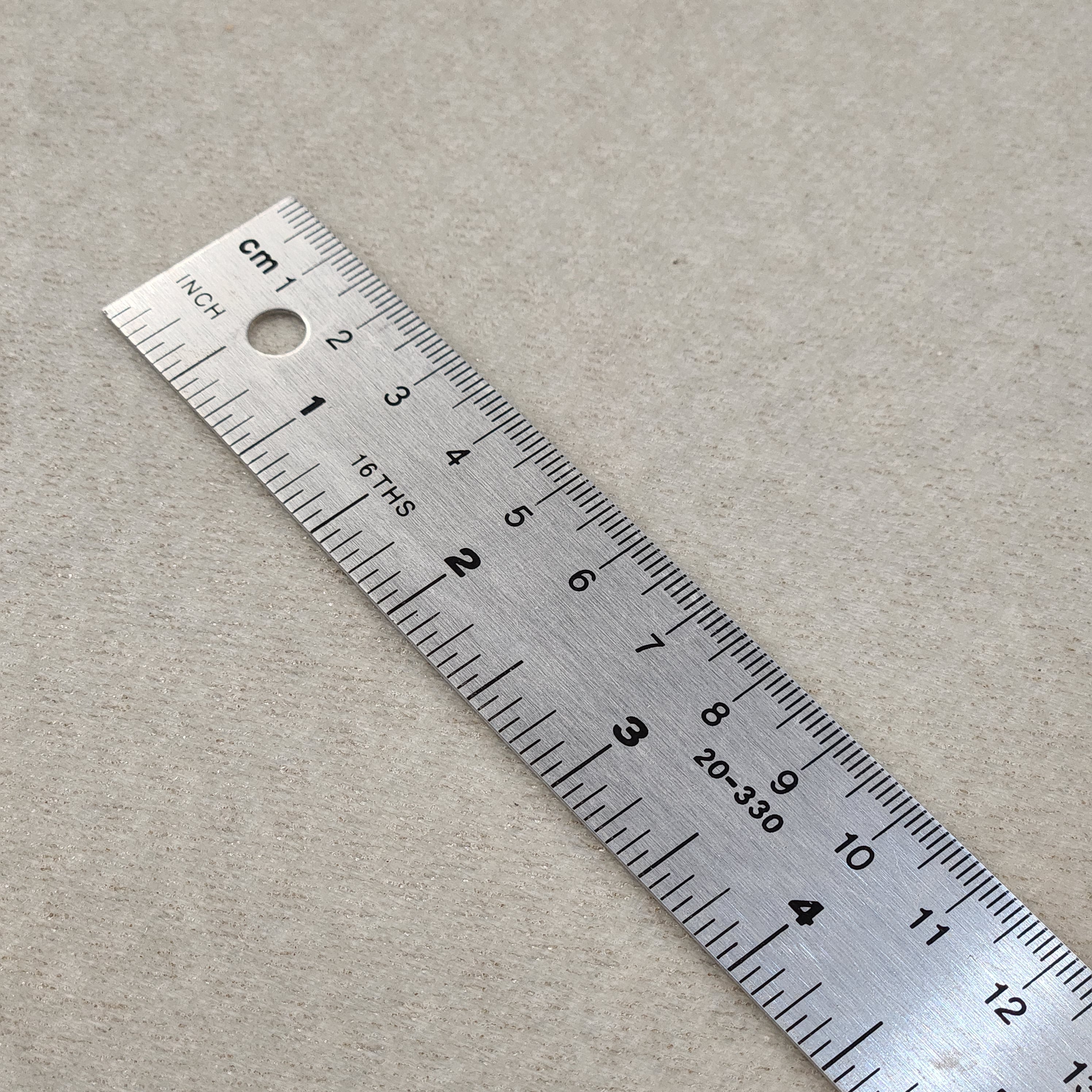 12" Aluminum Ruler
