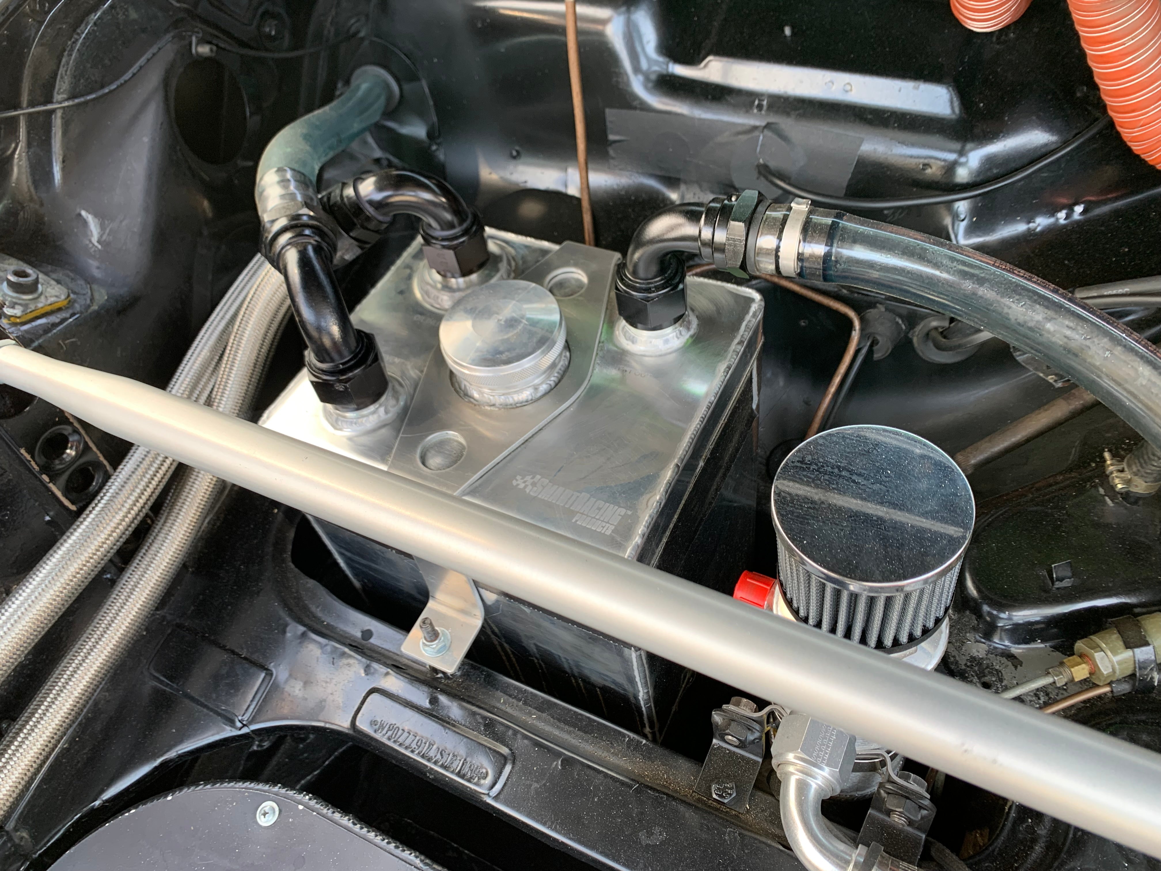 Oil Tank, Front Trunk Mounted Oil Tank for ’65-’89 911's