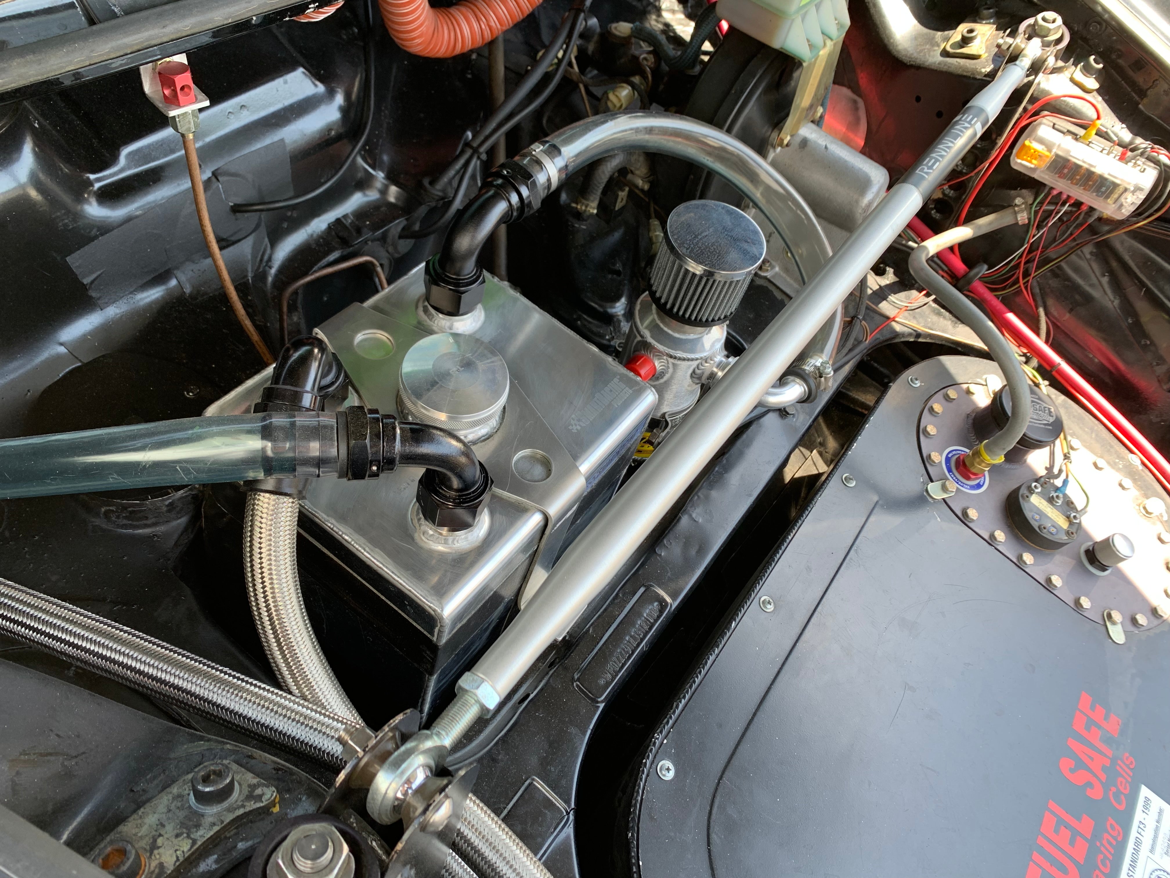 Oil Tank, Front Trunk Mounted Oil Tank for ’65-’89 911's